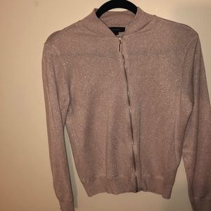 Cardigan with zipper